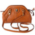 GUCCI Rebel Small Shoulder Bag 524620 Brown Leather